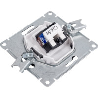 Компьютерная розетка Systeme Electric AtlasDesign Сталь RJ45, механизм SE ATN000983