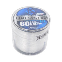 Леска LINESYSTEM Bobbin NL clear 300м, 60LB #14.0 0,62 мм 04382