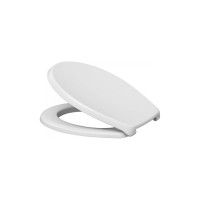 Сиденье Cedo Kinara дюропласт, пластиковое крепление, с эксцентриком, белое 532857