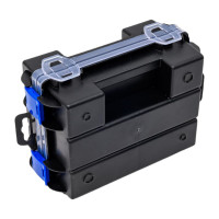 Органайзер для мелочей IDEA двойной ТВИН с перемычками синий М 2959