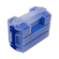 Органайзер для мелочей IDEA двойной ТВИН синий М 2954