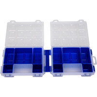 Органайзер для мелочей IDEA двойной ТВИН синий М 2954