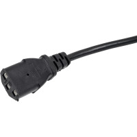 Кабель питания ExeGate Special PC-3S Евровилка угловая Schuko- С13 3х0.75 CCA черный 3м 281001