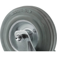 Промышленное колесо с поворотной площадкой и тормозом SCb 55 F (125 мм; 100 кг) А5 1000032