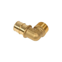 Угол One Plus резьбовой НР 25x3/4 OP для труб из сшитого полиэтилена Pex qe 3204023095