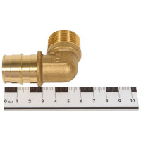 Угол One Plus резьбовой НР 25x3/4 OP для труб из сшитого полиэтилена Pex qe 3204023095