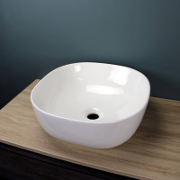 Раковина Teymi Solli 41 artceramic, накладная, белая 00-00256781