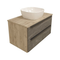 Раковина Teymi Solli 41 artceramic, накладная, белая 00-00256781