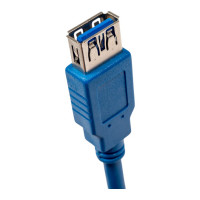 Кабель удлинитель 5bites USB3.0 AM - USB 3.0 AF, 0.5м UC3011-005F