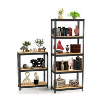 Стеллаж Металл-Завод MZ-PROFIL 1 RAL9011 на заклепках 180х75х35х5