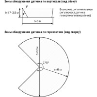 Угловой датчик движения TDM ELECTRIC ДДУ-01 SQ0324-0010