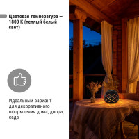 Светильник TDM ELECTRIC СС Лофт 2 на солнечных батареях, сталь, 15х12 cм, SQ0330-0120