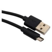 Кабель для зарядки Nord-Yada USB-Micro 2А 0.5м чёрный (TPE) 908926