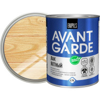 Яхтный лак Avantgarde высокой твердости, глянцевый, бесцветный, 0.75 л, 0.8 кг 77439