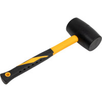 Киянка TOLSEN резиновая фибергласовая рукоятка 675г 25037