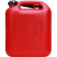 Канистра пластиковая красная для ГСМ 20 л STVOL SKP20
