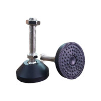 Шарнирная регулируемая опора UnitMC 50хМ12х50 (основание PA66, винт сталь) 400201 50xM12x50