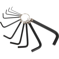 Набор шестигранников TOLSEN на кольце 10 предметов 20051