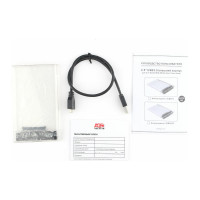 Внешний корпус AgeStar USB 3.0 2.5" SATAIII HDD/SSD, пластик, прозрачный, 3UB2P4 (TRANSPARENCY)