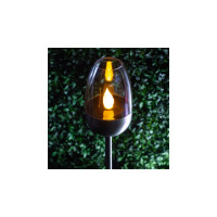 Садовый светильник ЭРА ERASF22-37 Идеал, на солнечной батарее, 32 см, Б0053380