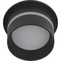 Встраиваемый декоративный светильник ЭРА DK93 BK MR16/GU5.3 черный Б0054365