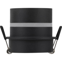 Встраиваемый декоративный светильник ЭРА DK93 BK MR16/GU5.3 черный Б0054365