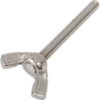 Винт-барашек КРЕП-КОМП американский тип, нержавейка А2, DIN 316, 4x35, 100 шт. вб435