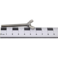 Винт-барашек КРЕП-КОМП американский тип, нержавейка А2, DIN 316, 5x45, 50 шт. вб545