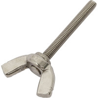 Винт-барашек КРЕП-КОМП американский тип, нержавейка А2, DIN 316, 3x25, 100 шт. вб325