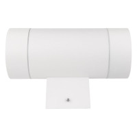 Cадово-парковый фасадный светильник General Lighting Systems двойной GX53, 205х140х90мм, металл, белый IP65 GWL-2GX53-M-IP65 661132