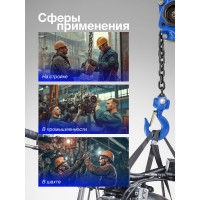 Подвесная трещоточная лебедка Forsage 1.5т F-TRC7015/TR/(4031)