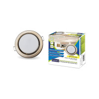 Встраиваемый светильник General Lighting Systems без подсветки GX53, 107х38мм, аверс, сатин-никель, IP20 GCL-GX53-H38-SN 661215