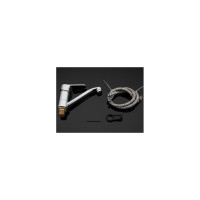 Смеситель для кухни Gappo 35к G4536 длинный поворотный излив, п/гайку, хром 549401