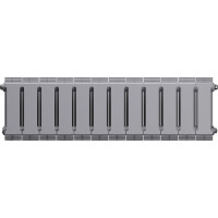 Радиатор Royal Thermo PianoForte 200 /Silver Satin - 12 секц. НС-1346021