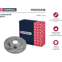 Тормозной диск передний Mazda 6 III GJ 12- / CX-5 I, II 11- MARSHALL M2000518