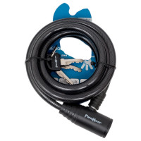 Велосипедный тросовый замок РемоКолор 3 ключа, 12x1500 мм 70-0-944