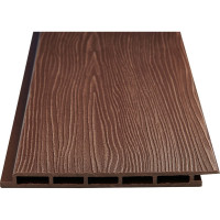 Сайдинг Groentec ДПК 180-14-3000 с тиснением 3D, Коричный SВ3D 180-14-3000