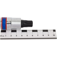 Насадка-бита торцевая с отверстием Torx T60, 60 мм, 1/2" KING TONY 402760