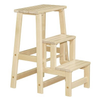 Табурет-стремянка Мебелик лак 7574