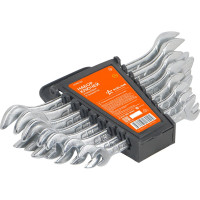 Набор рожковых ключей Airline 8 предметов, 8-24 мм пласт. держатель ATAK021