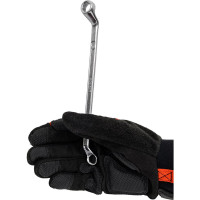 Накидной ключ Airline с изгибом, 10x11 мм, пластиковый подвес ATAH003