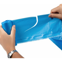 Мешки для мусора с ушками ULTRA 35 л, синие, 30 шт, прочные, ПНД, 11 мкм, 50x65 см LAIMA 607684