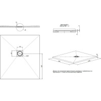 Литьевой поддон ALLEN BRAU Priority 1000x900 8.31004-21 00267162