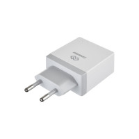 Сетевое зарядное устройство DIGMA DGWC-2U-3A-WG 2.1A+1A универсальное, белый 1079228
