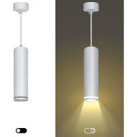 Подвесной светильник ЭРА PL16 WH MR16/GU10, белый, потолочный, цилиндр Б0055573