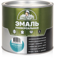 Универсальная алкидная эмаль Эксперт (полуматовая; бирюзовая; 1,8 кг) 31353