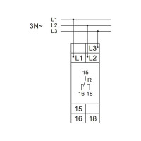 Реле контроля фаз TELE E1PF480Y/277VSY10 1340305