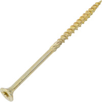 Шуруп конструкционный ЕВРОПАРТНЕР для дерева с фрезой, потай, ж/п Torx 25 5,0x100 + бита (50 шт.) B3 0044
