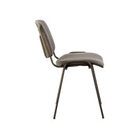 Стул Easy Chair UA ISO WIN ИЗО черный, ткань серая С-38 1332051