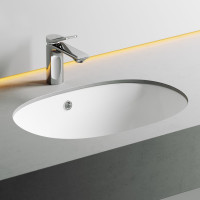 Умывальник Ceramicanova Element овальный, встраиваемый под столешницу 565x385x210 мм CN6044